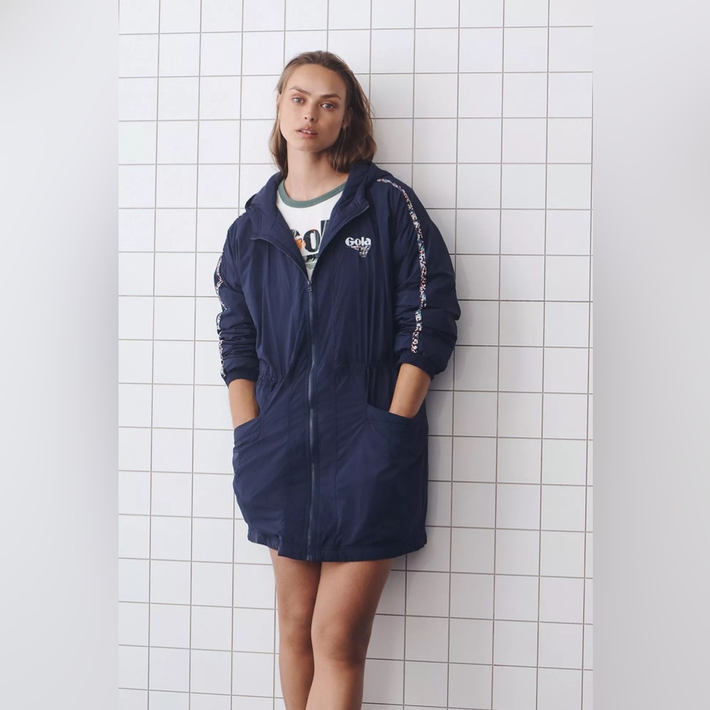 Gola x Anthropologie Sideline Windbreaker Jacket